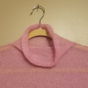 DKNY LOOSE KNIT ANGORA AND MOHAIR SWEATER